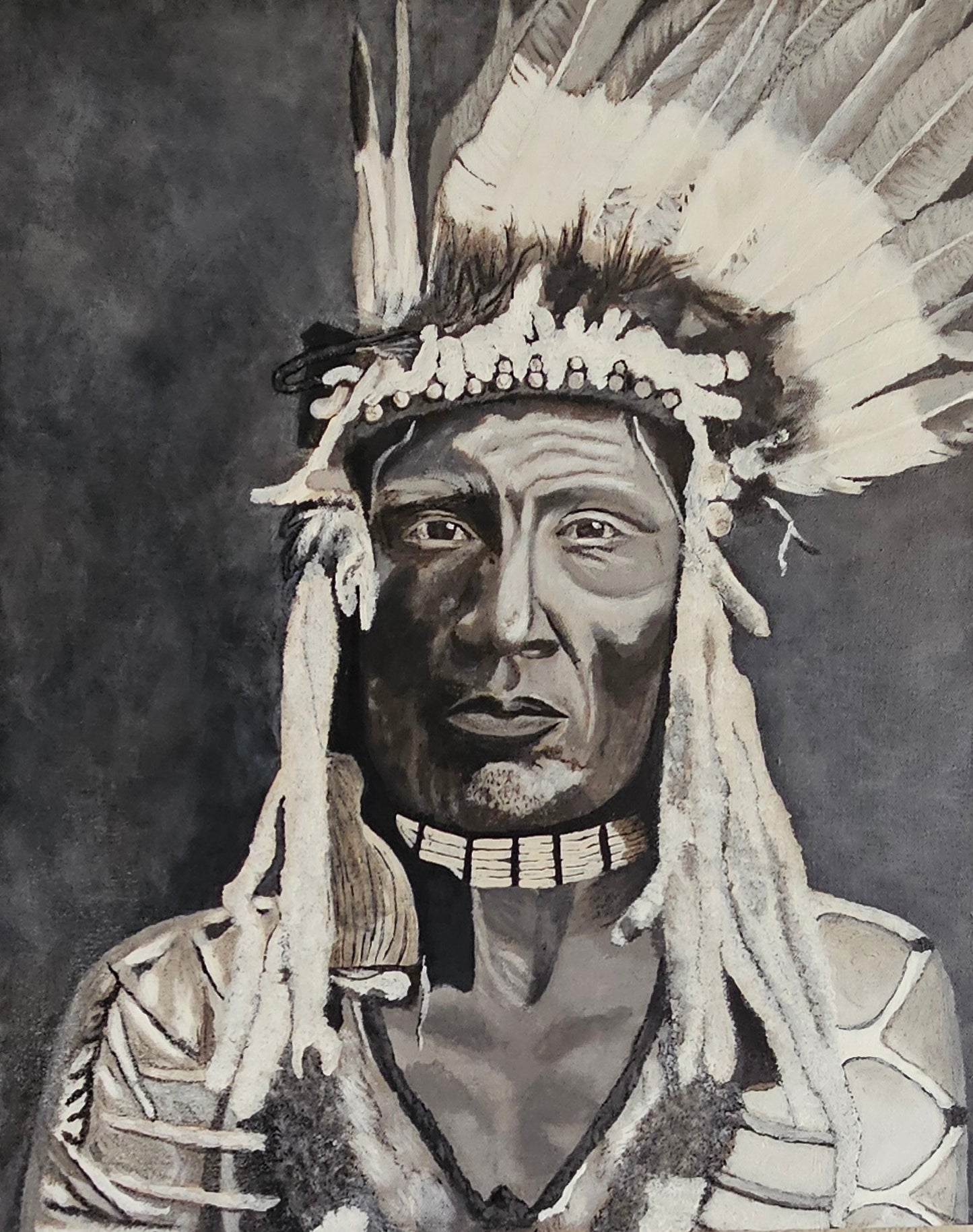 Feathered War Bonnet