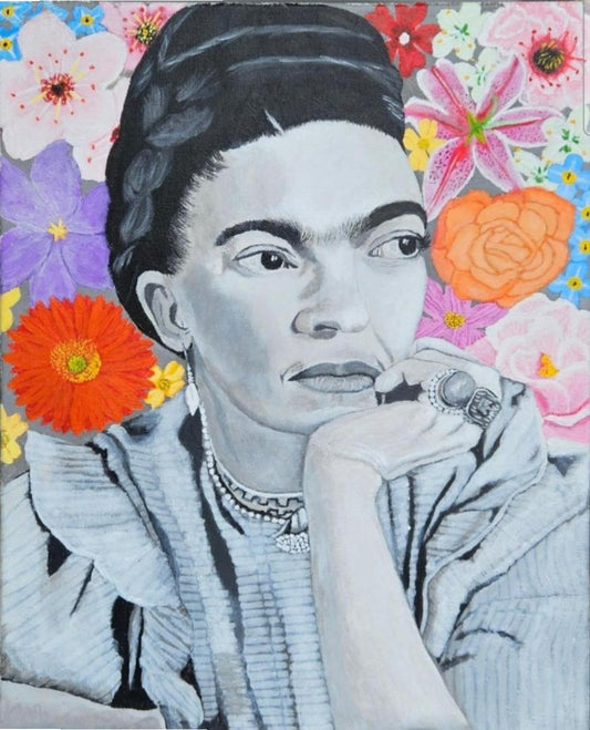Frida and Flowers