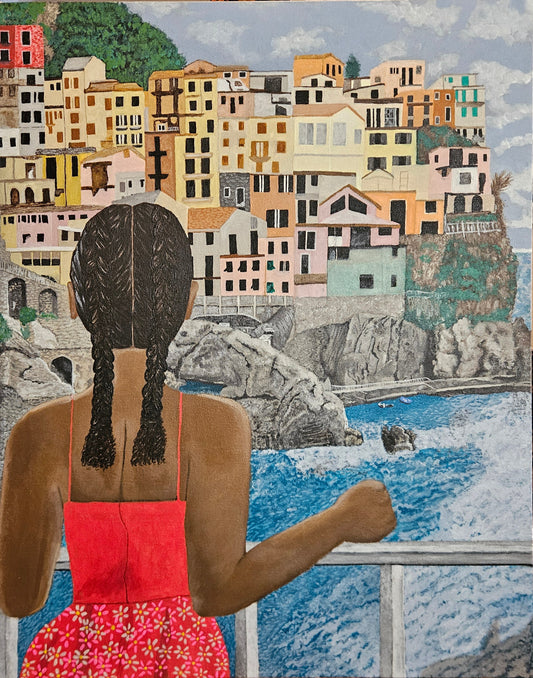 Hilltop houses by the water